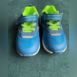 Stride Rite Kids Blue and Green Sneakers